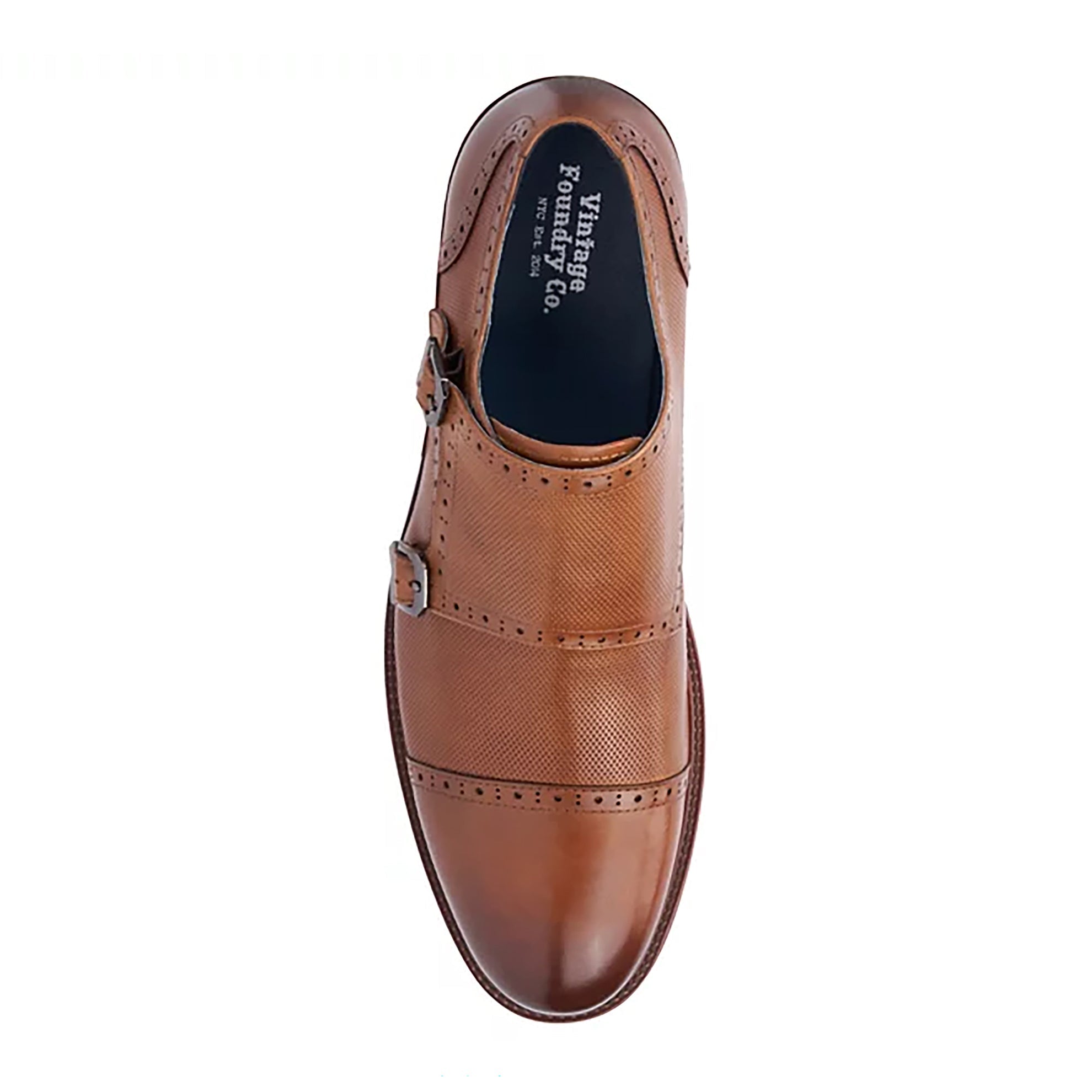 Monk Strap Leather Shoes - The J. Peterman Company