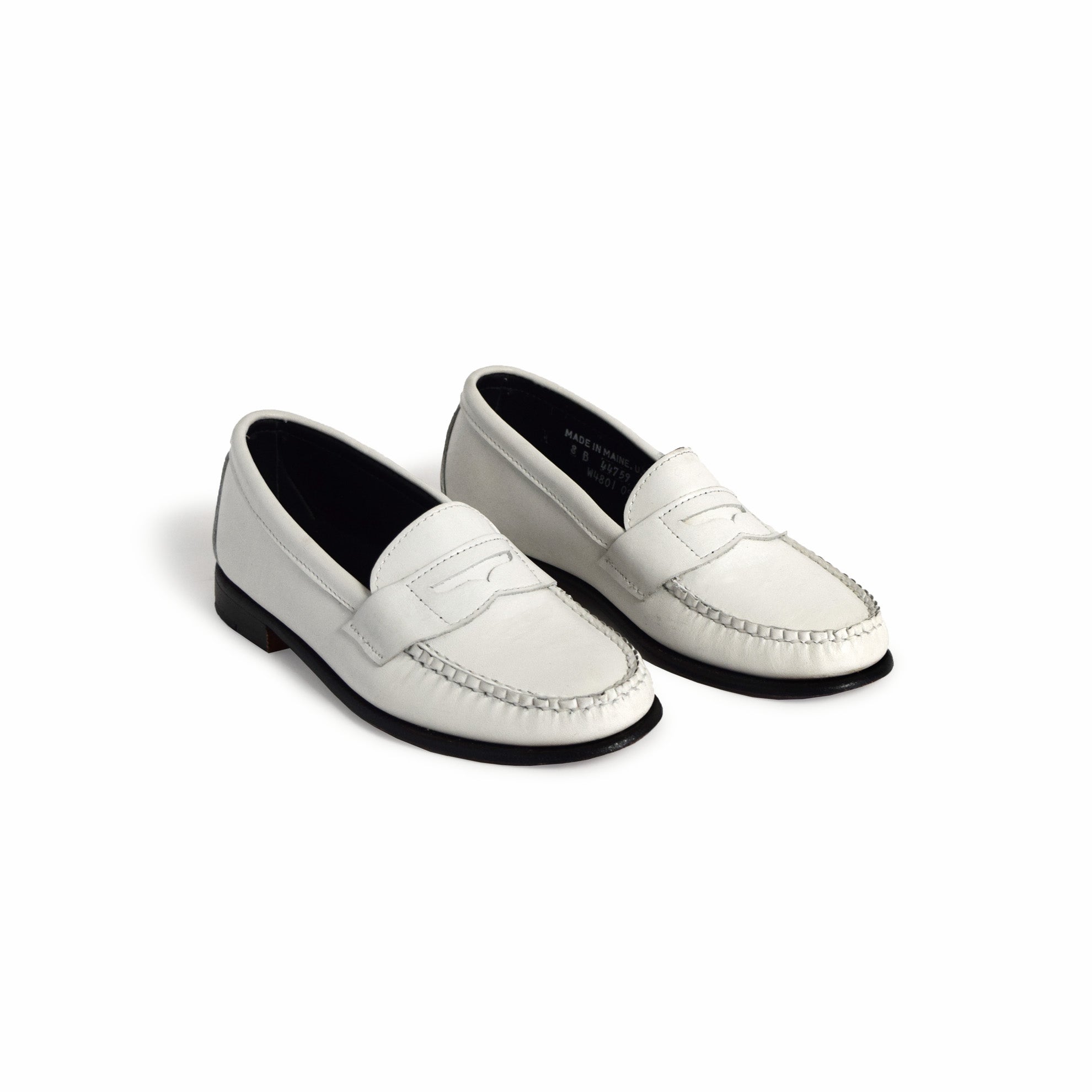 Leather Penny LoaferWhite