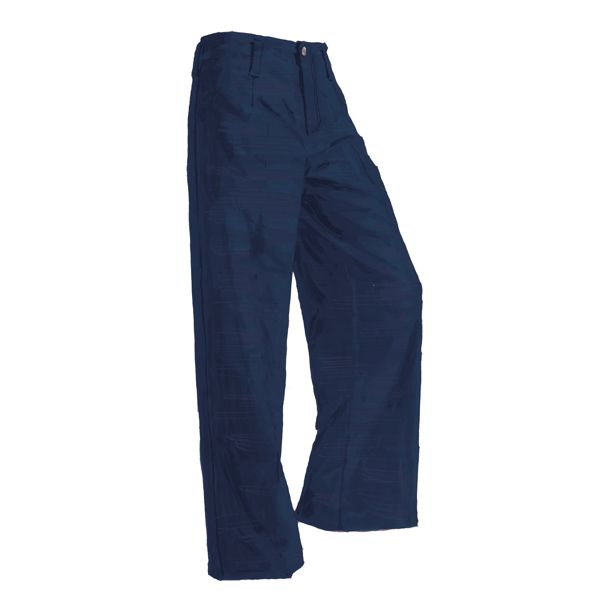 Lightweight Denim Wide LegsRinse Indigo