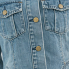 Long Denim JacketIndigo
