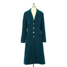 Long Patch Pocket CoatDark Teal