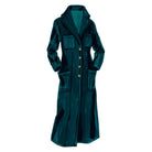 Long Patch Pocket CoatDark Teal