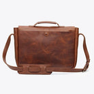 Loreto Leather Messenger BagChestnut