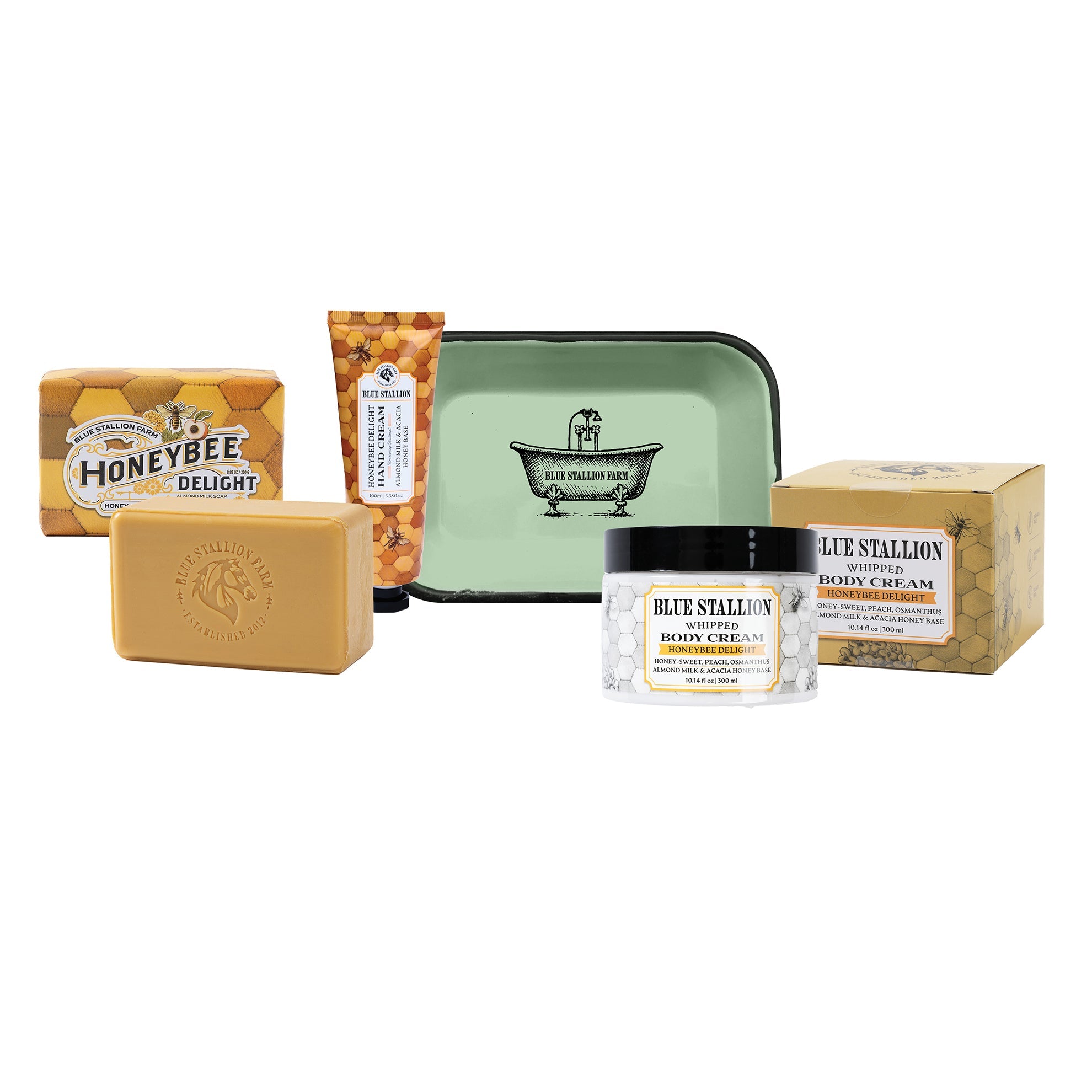 Blue Stallion Farm Bath & Body Set - The J. Peterman Company