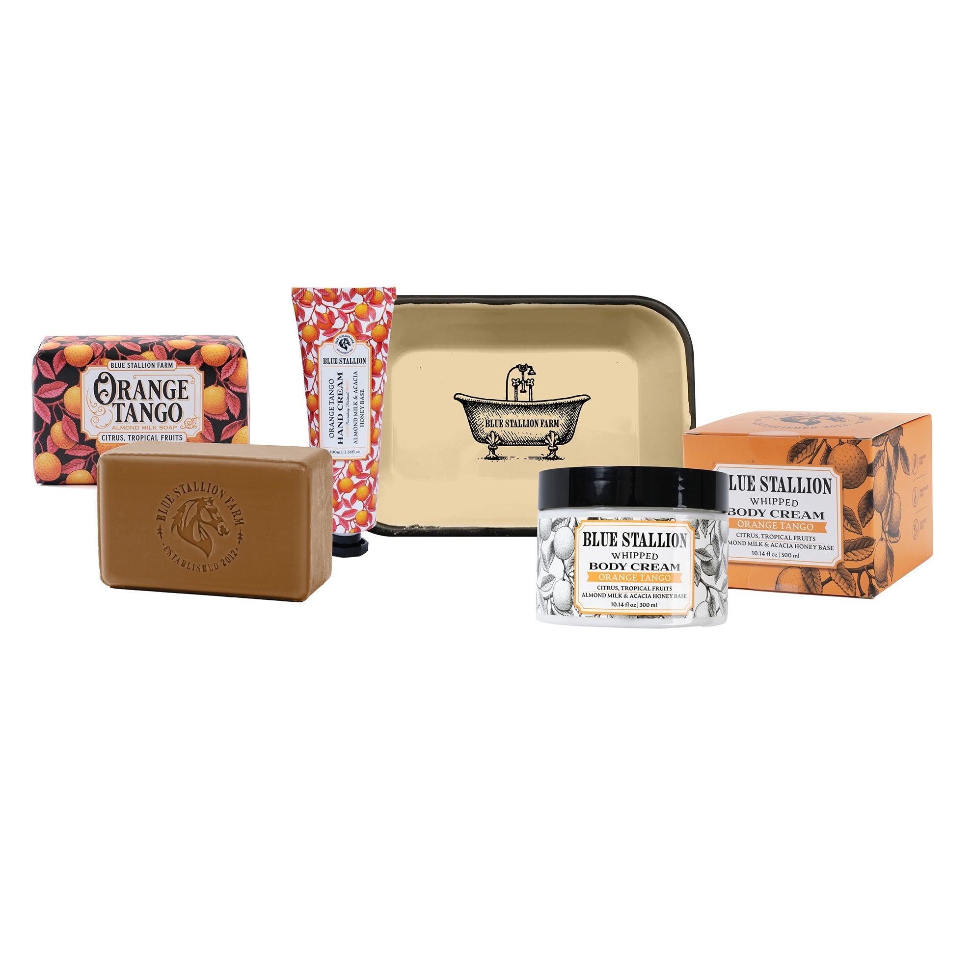 Luxe Bath and Body Gift SetOrange Tango