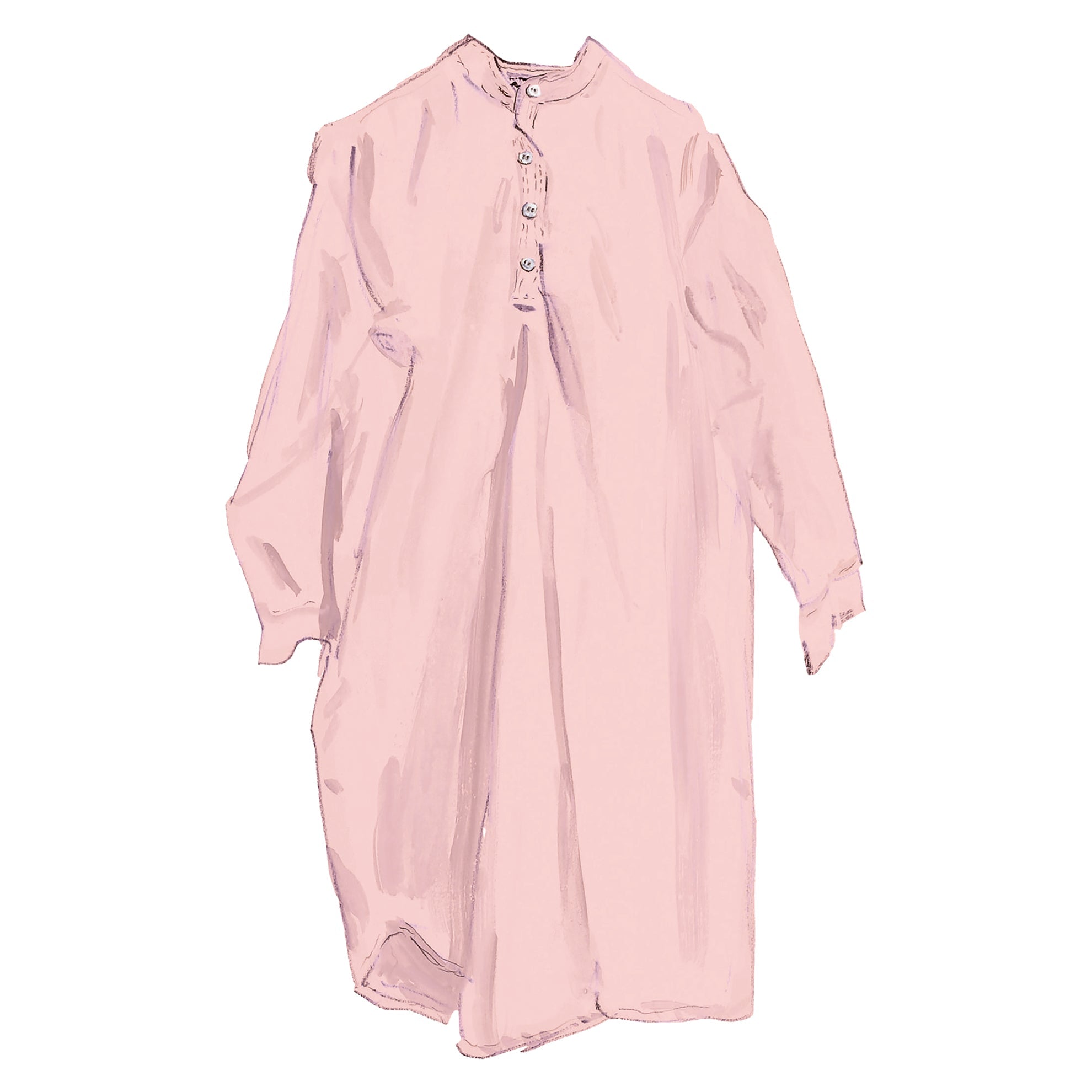 Marie Antoinette NightshirtLight Pink