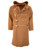 Men's British Wool Duffle CoatCamel