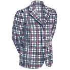 Men's Plaid Seersucker JacketRed Navy