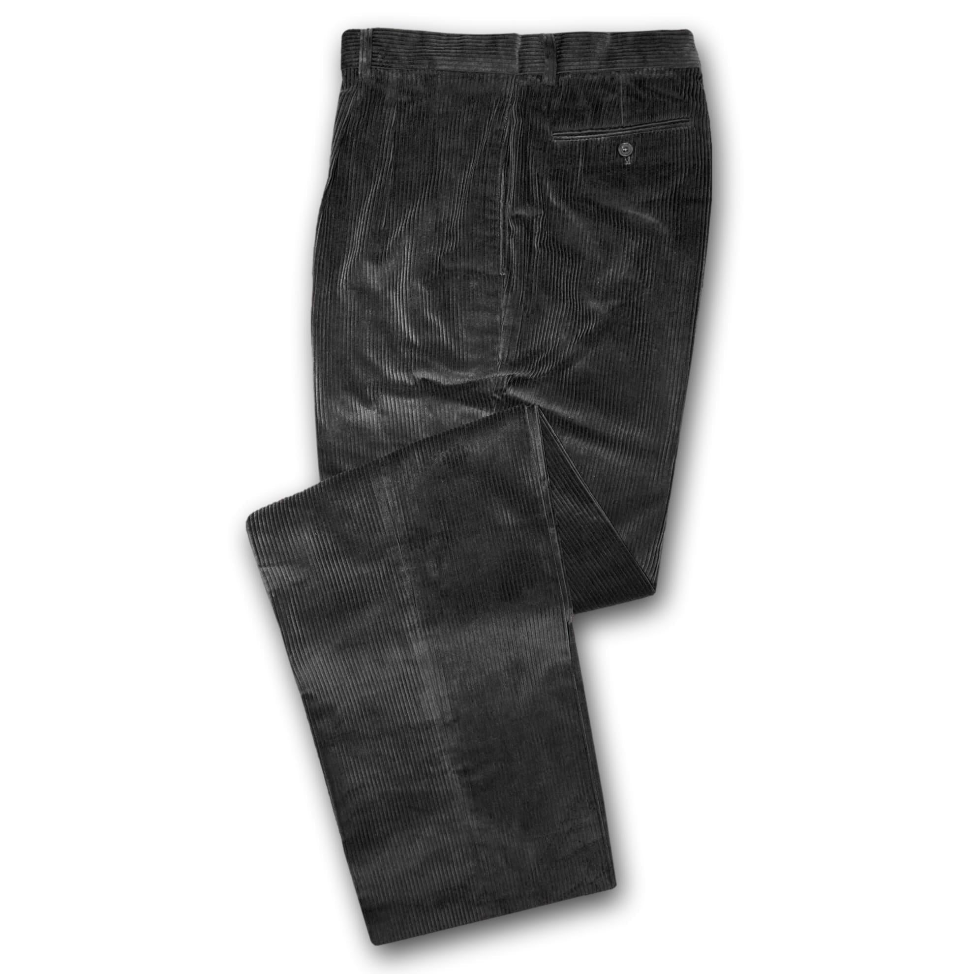 Men's Plush 8 - Wale Corduroy PantsCharcoal