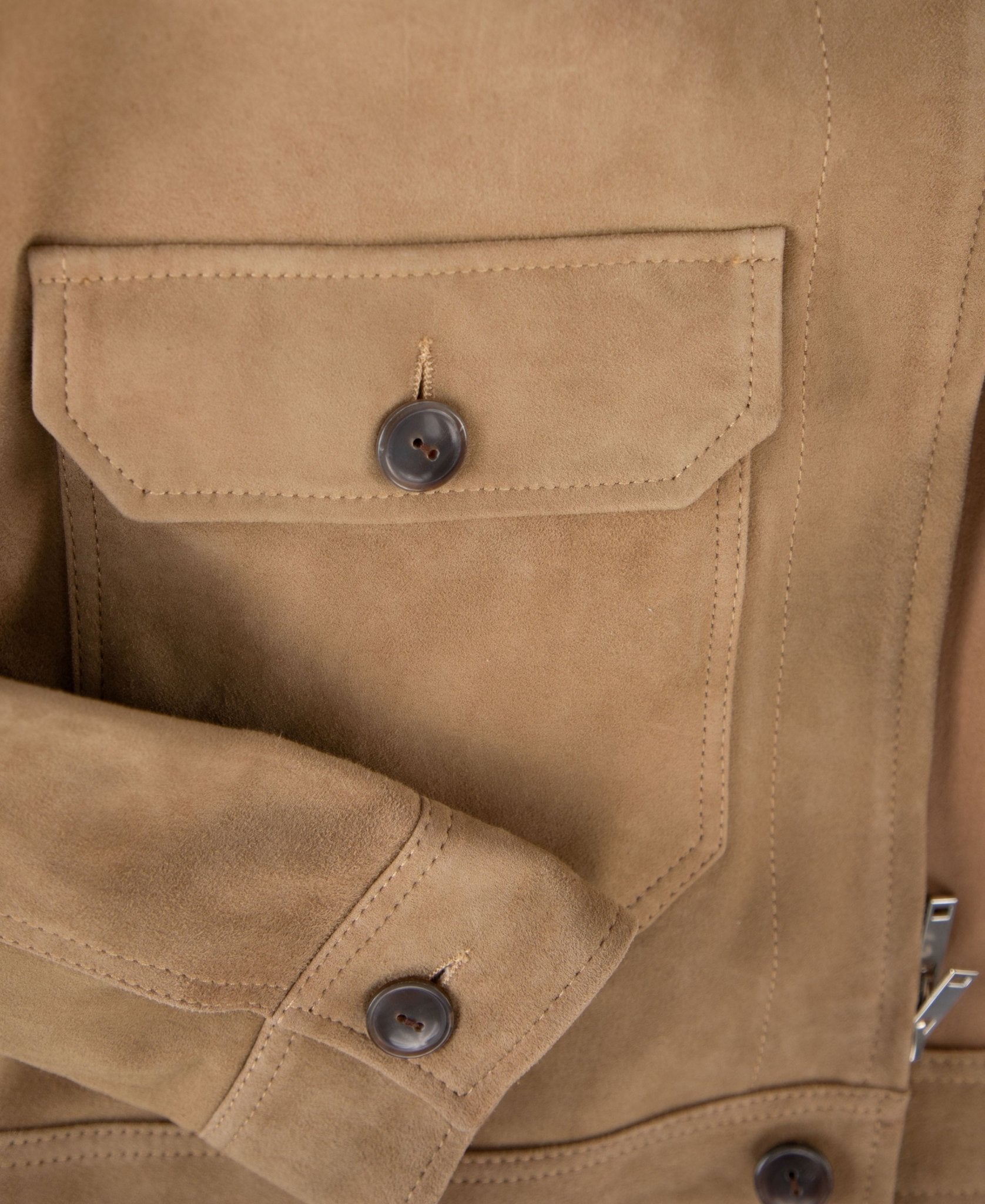 Noguchi Suede JacketDesert