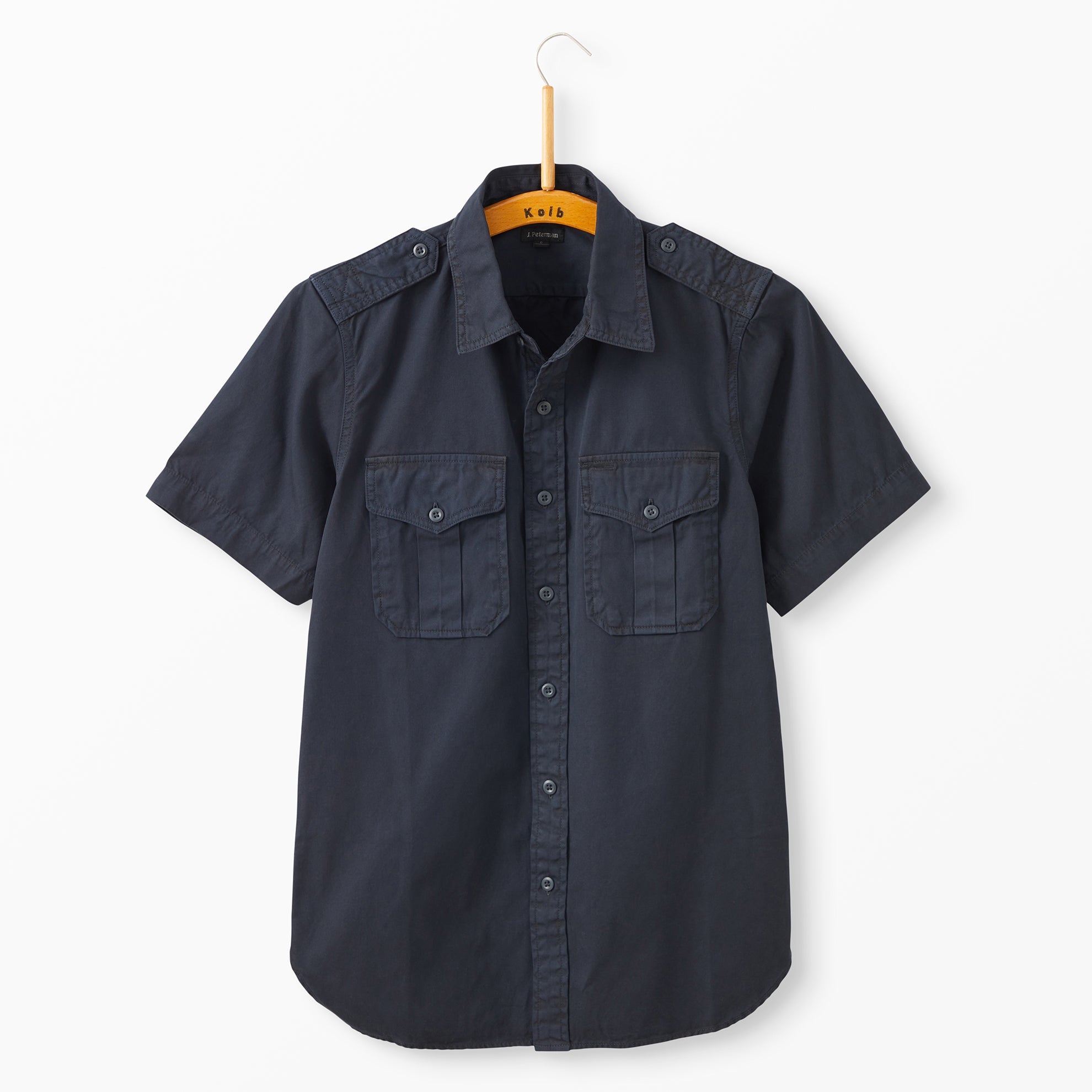 Short Sleeve Officer & Gentleman Field Shirt – The J. Peterman Company