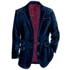 Old - Money Velvet CoatMidnight Navy