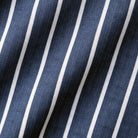 Optimistic Linen VestNavy Cream Stripe
