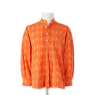 Orange Ikat