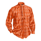 Orange Ikat