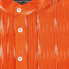 Orange Ikat