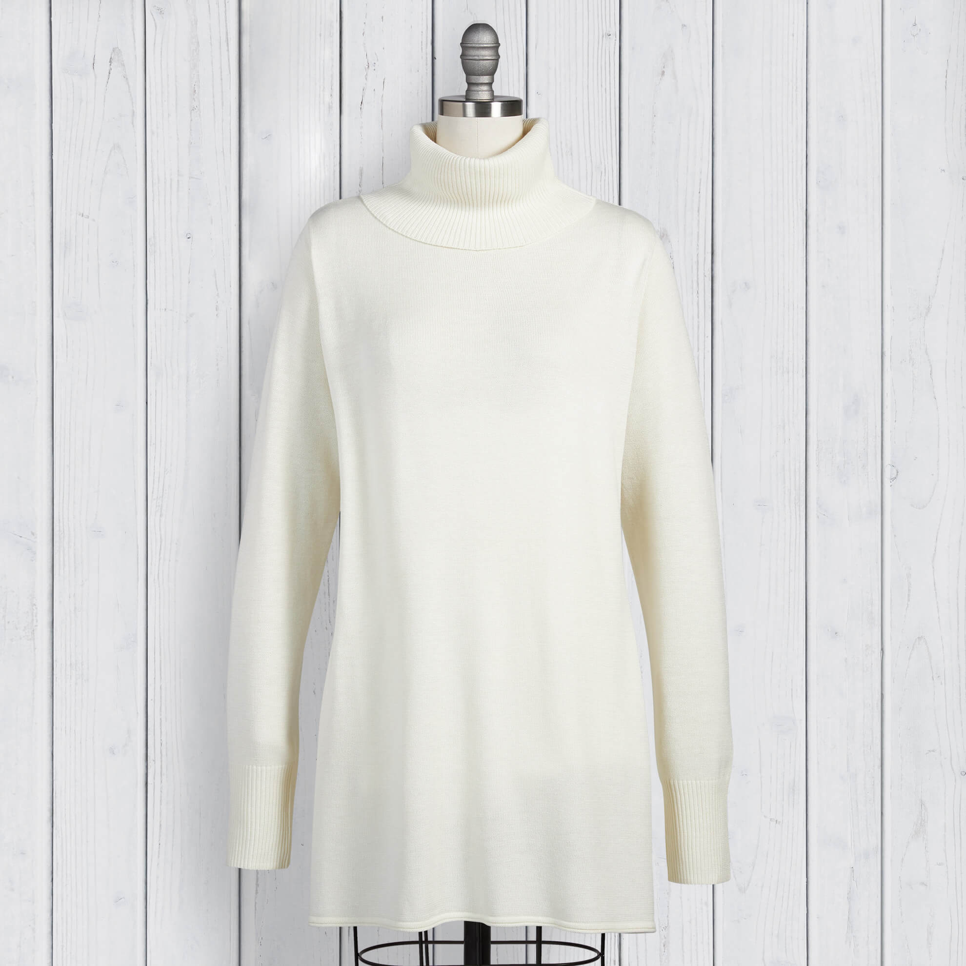 Oversized English TurtleneckCream