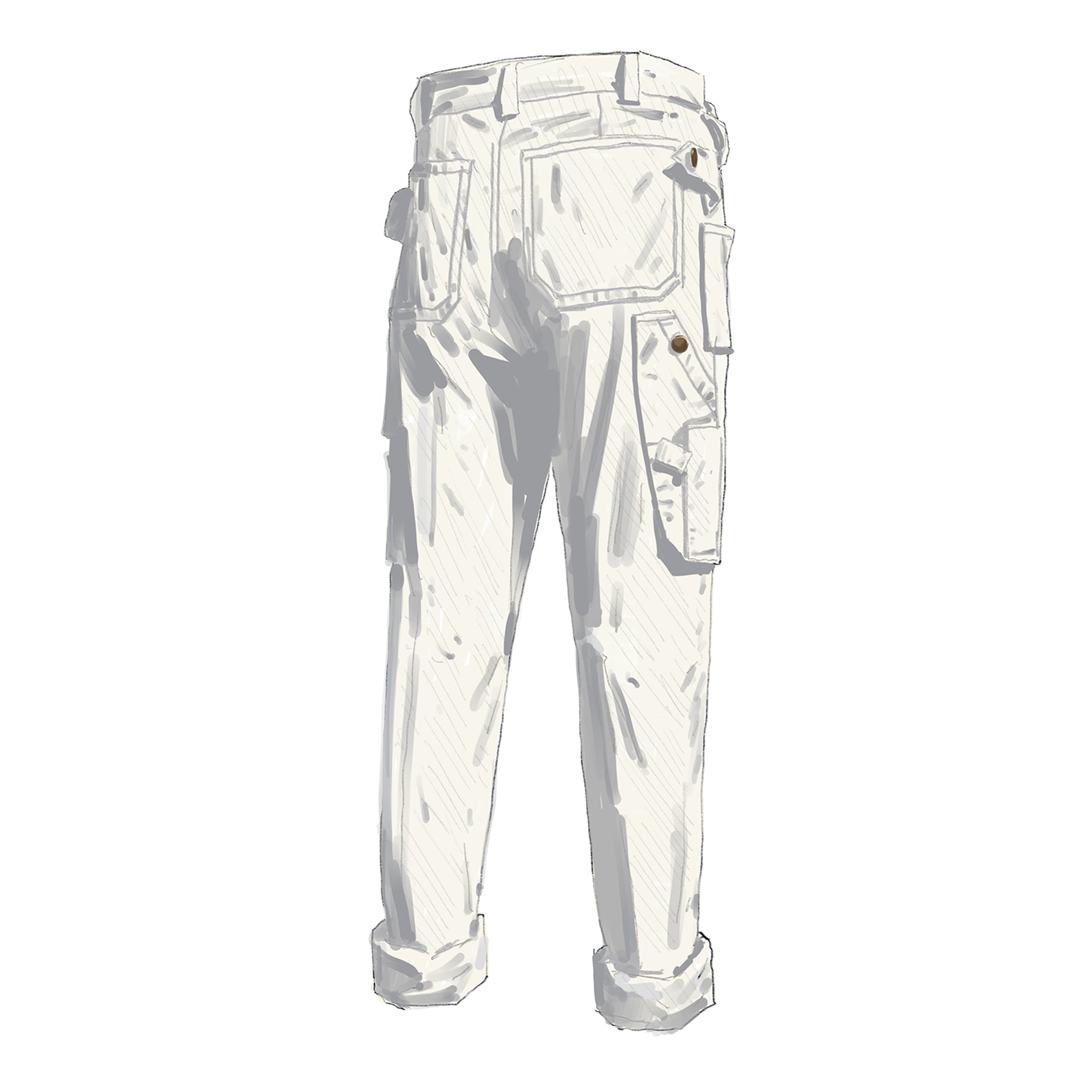 Painter's PantsOff White