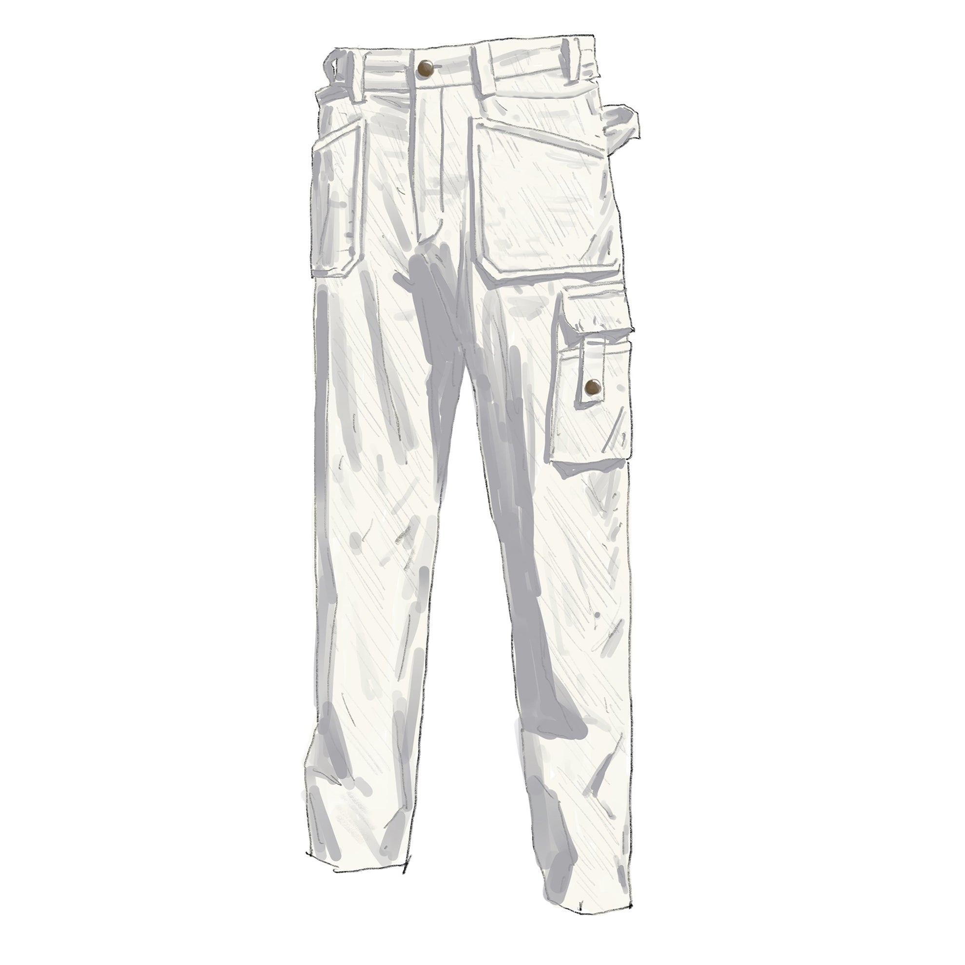 Painter's PantsOff White