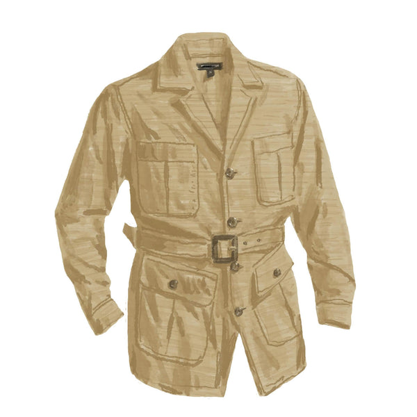 Panama Cloth Safari Jacket - The J. Peterman Company