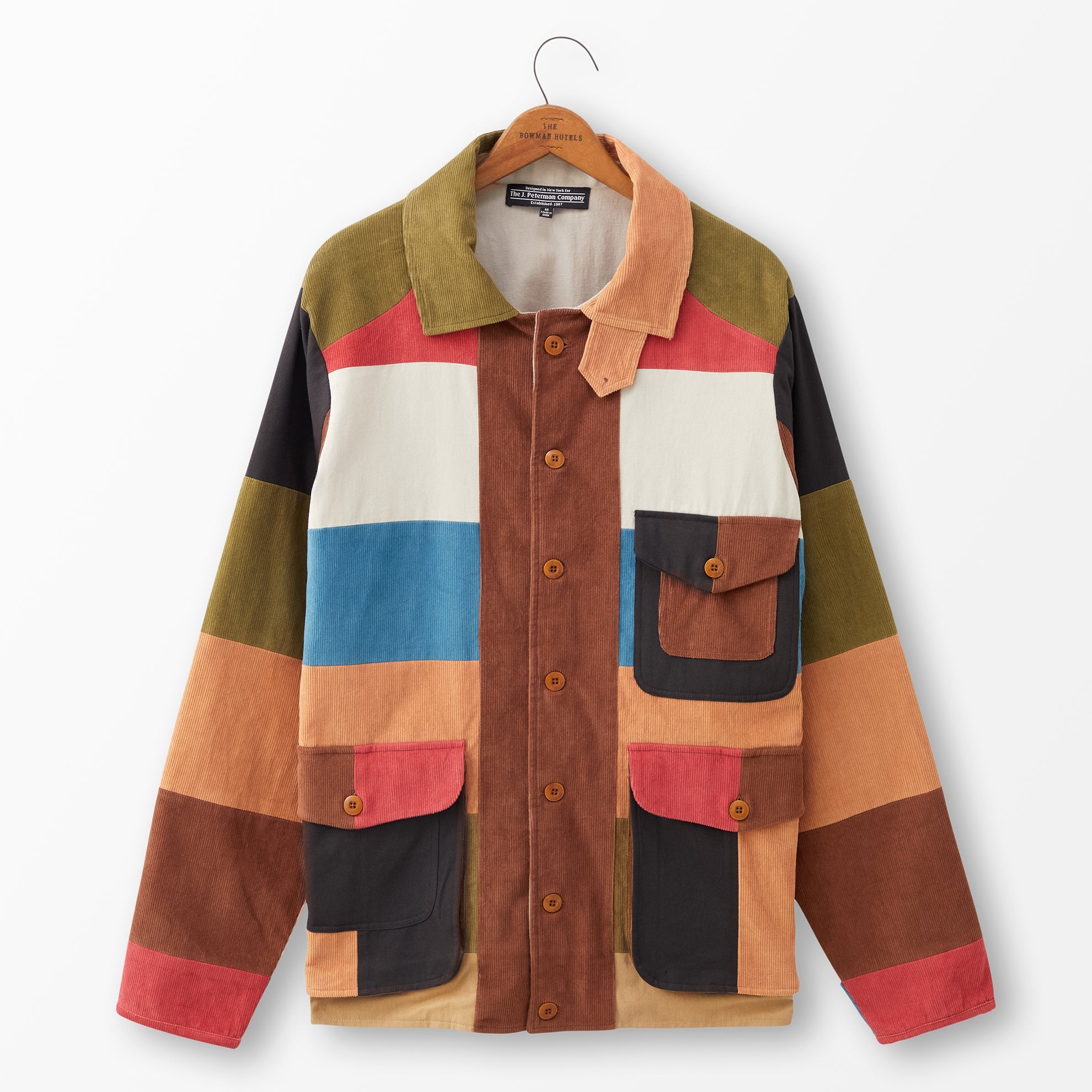 The J. Peterman Company store Boro Patchwork Shop Coat