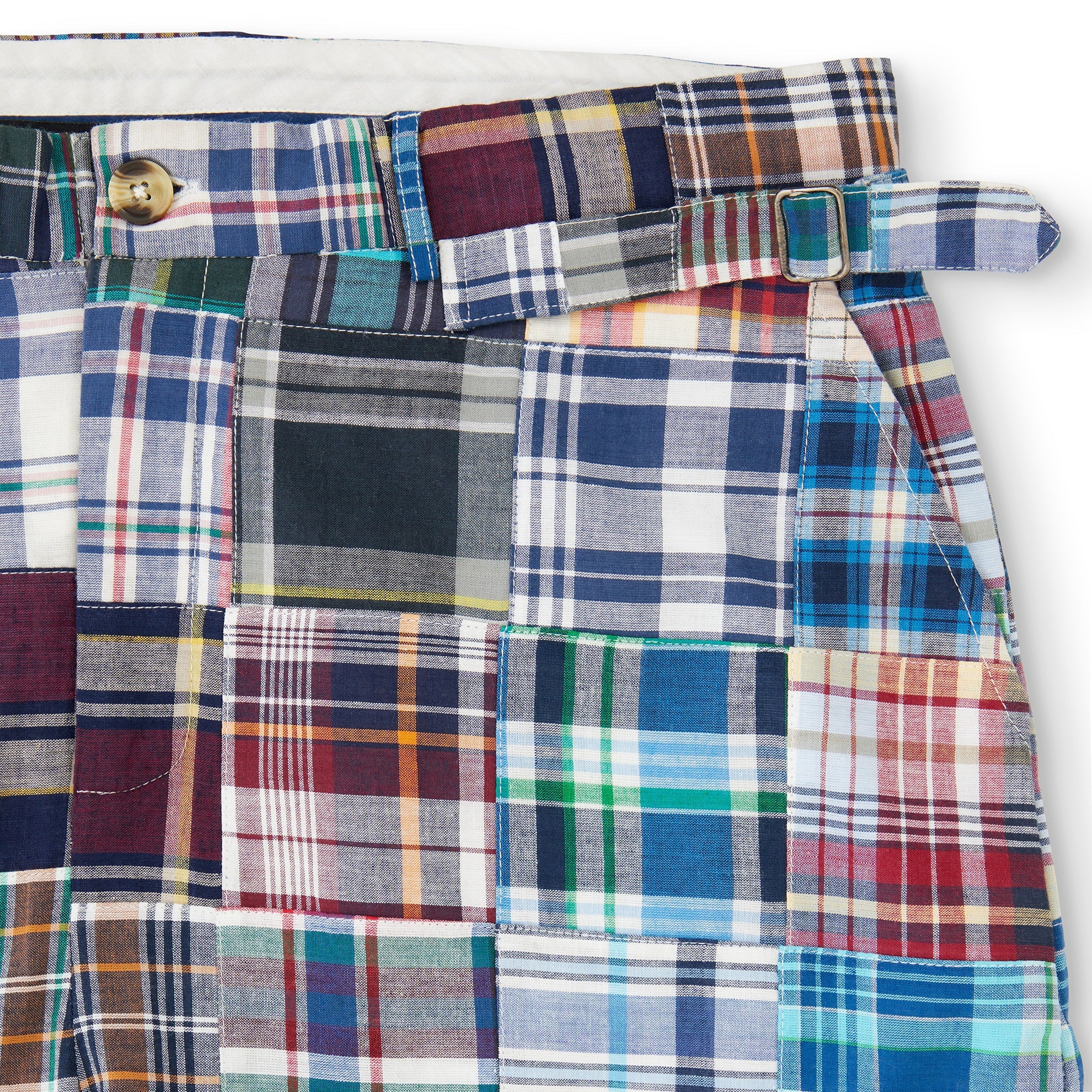 Patchwork Shorts - The J. Peterman Company