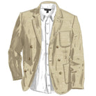 Perfectly Self - Aware Linen JacketNatural