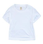 Peruvian Pima Cotton Relaxed CrewWhite
