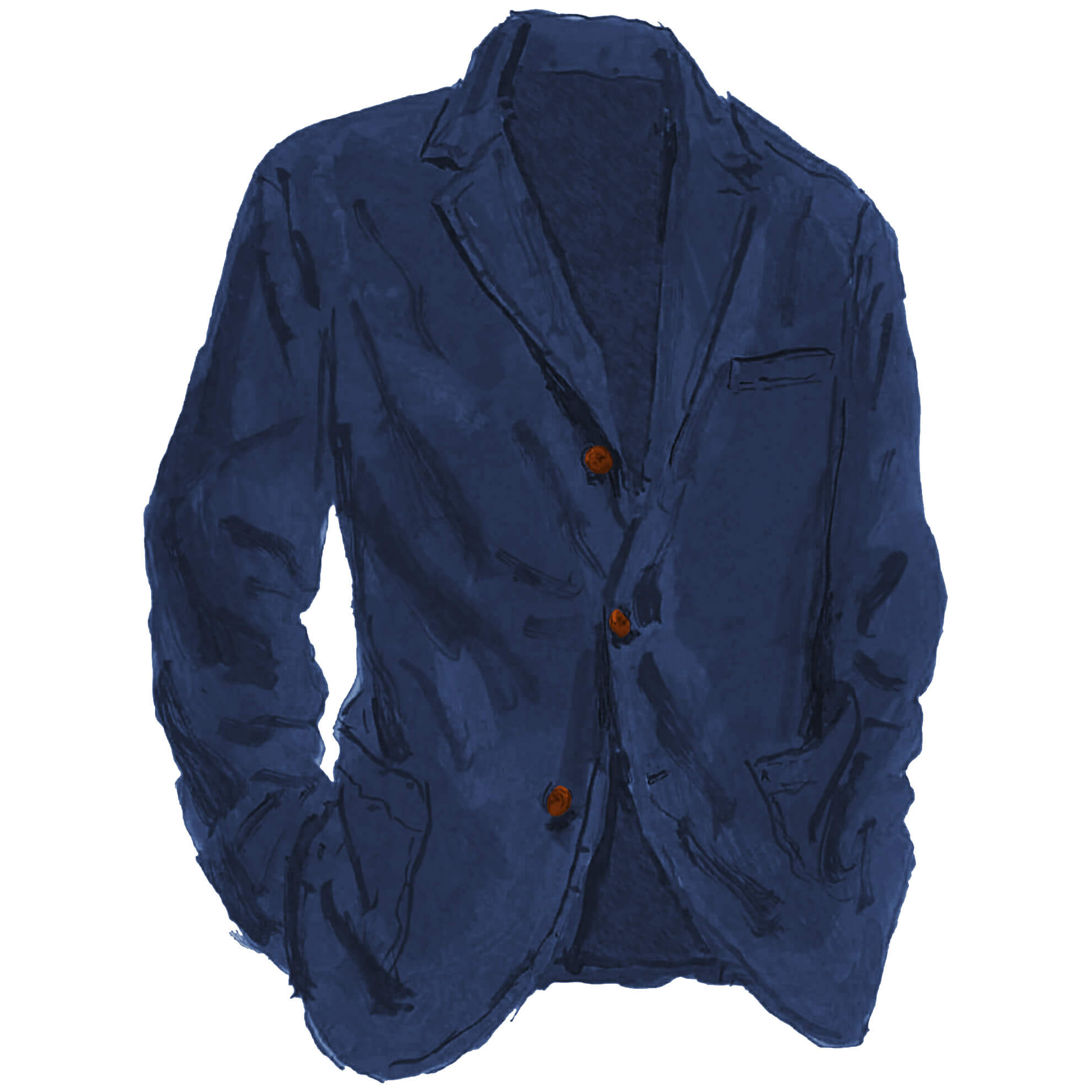 Pigment - Dyed JacketNavy