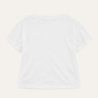 Pima Knit Relaxed CrewWhite