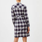 Plaid ShirtdressNavy