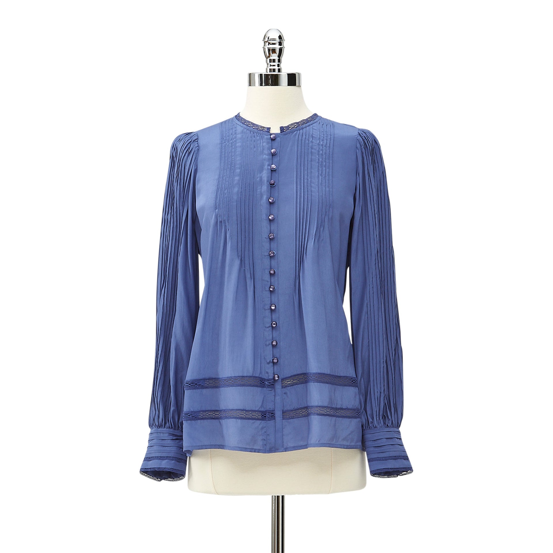 WAVERLEY PLEATED BLOUSE