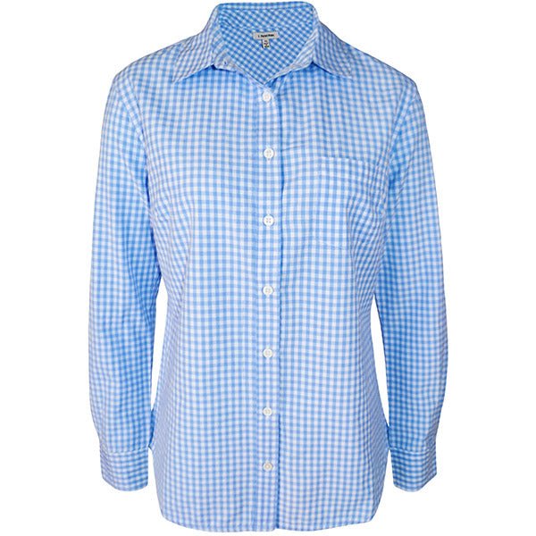 Preppy Button DownChambray Check