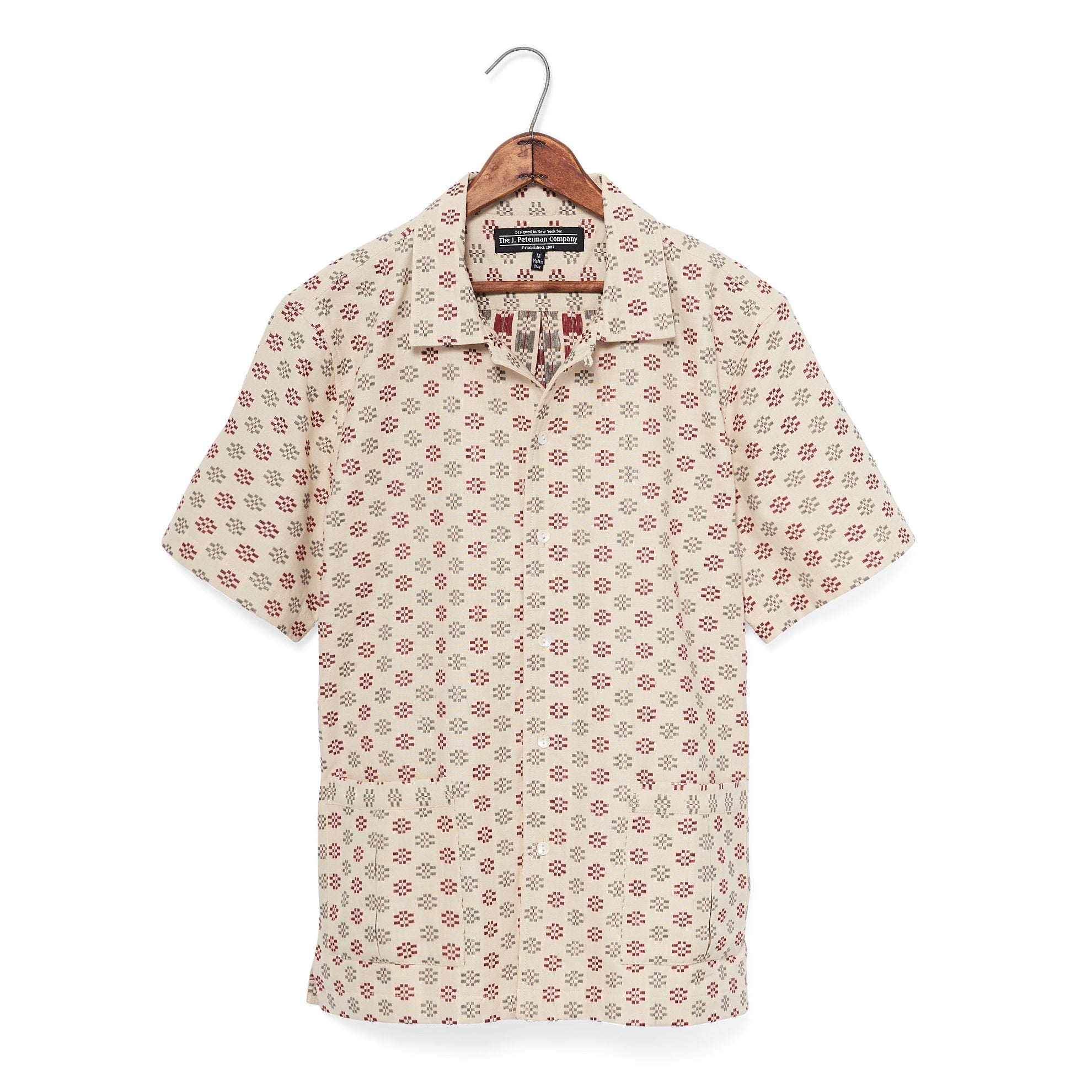 Print Guayabera Shirt