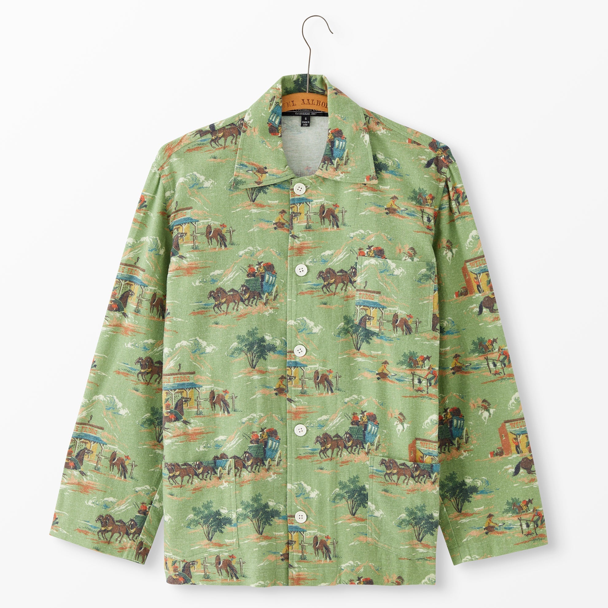 Rodeo Flannel PJ Shirt - The J. Peterman Company