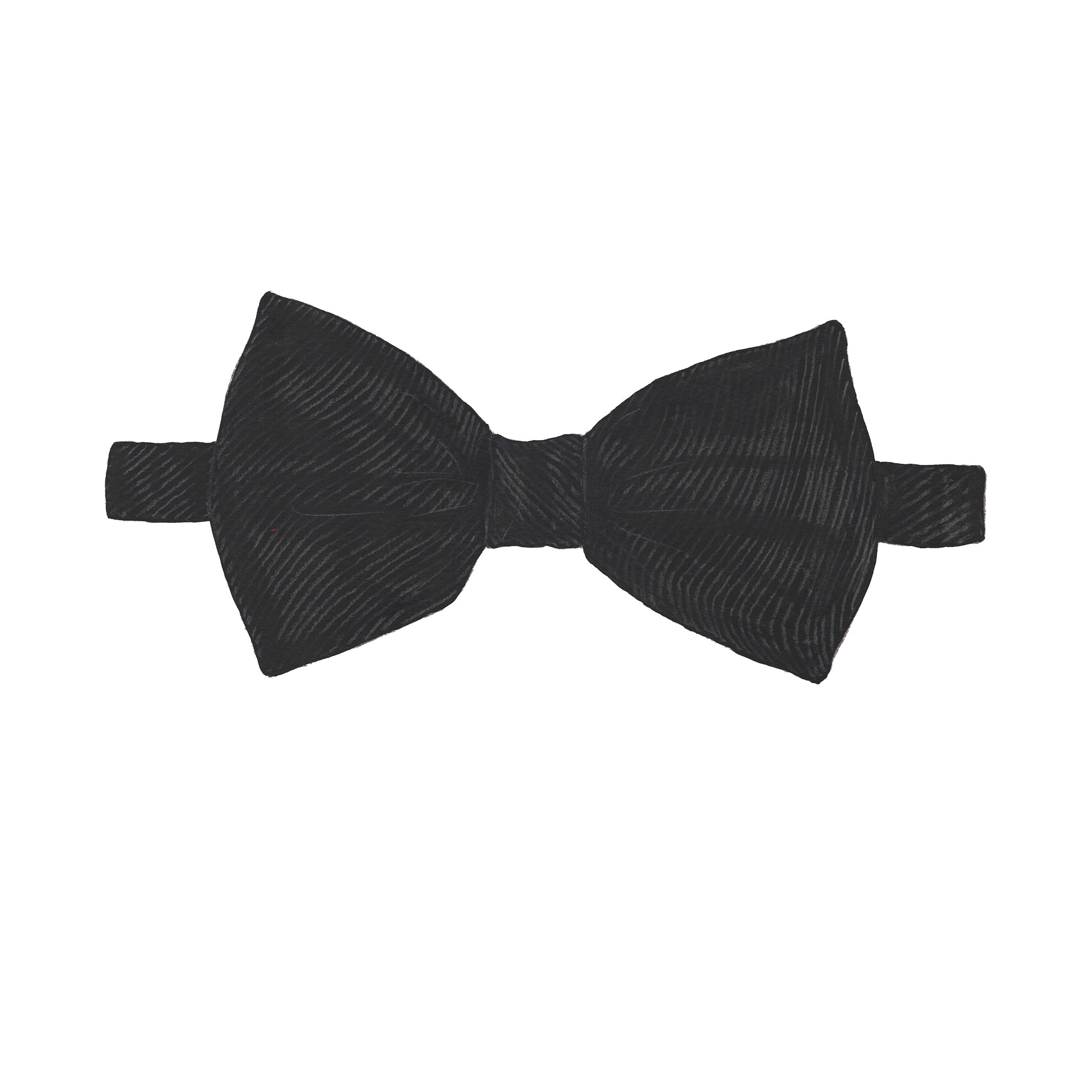 RSVP Silk Bow TieBlack