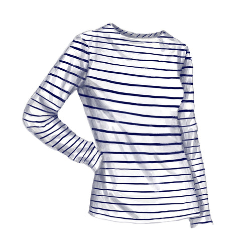 Men's Wide Striped Sailor Tee – Red, White, Black, Navy Short Sleeve T-Shirt, Soft Cotton Blend