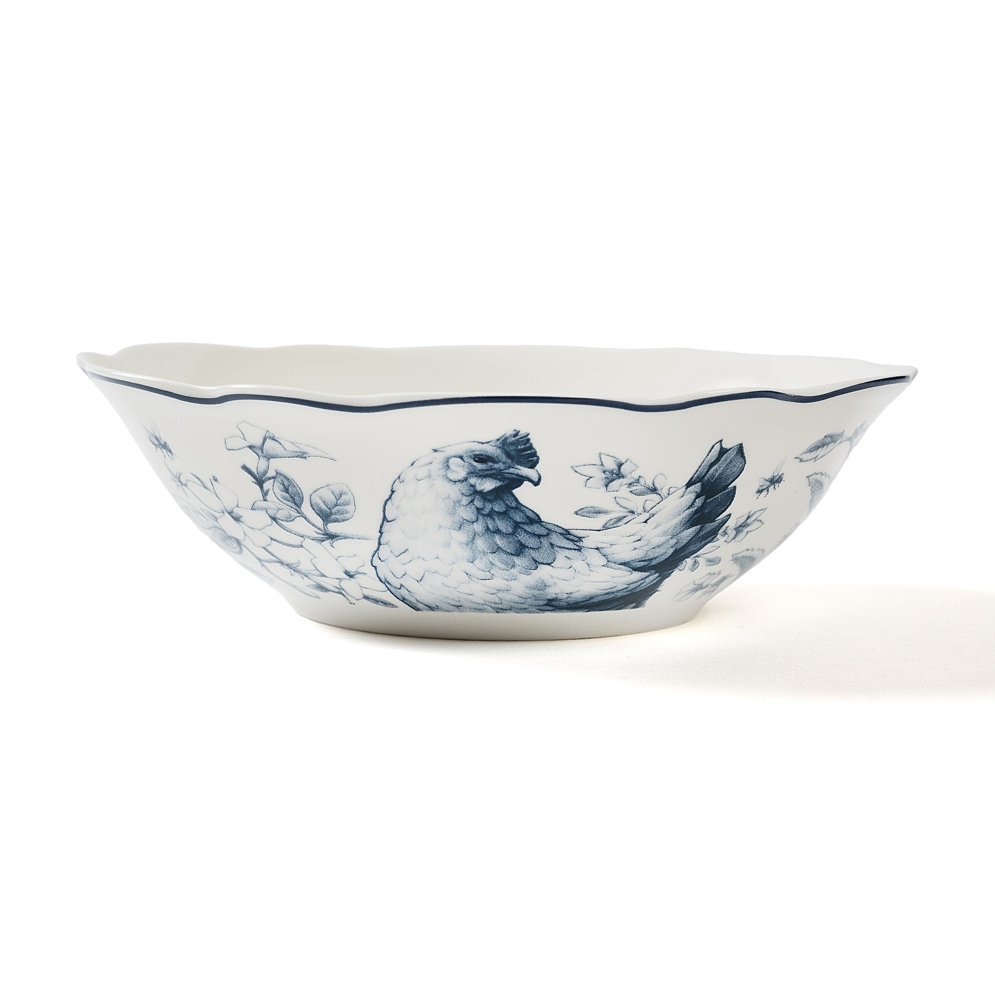 Salad Bowls Set of 4Blue