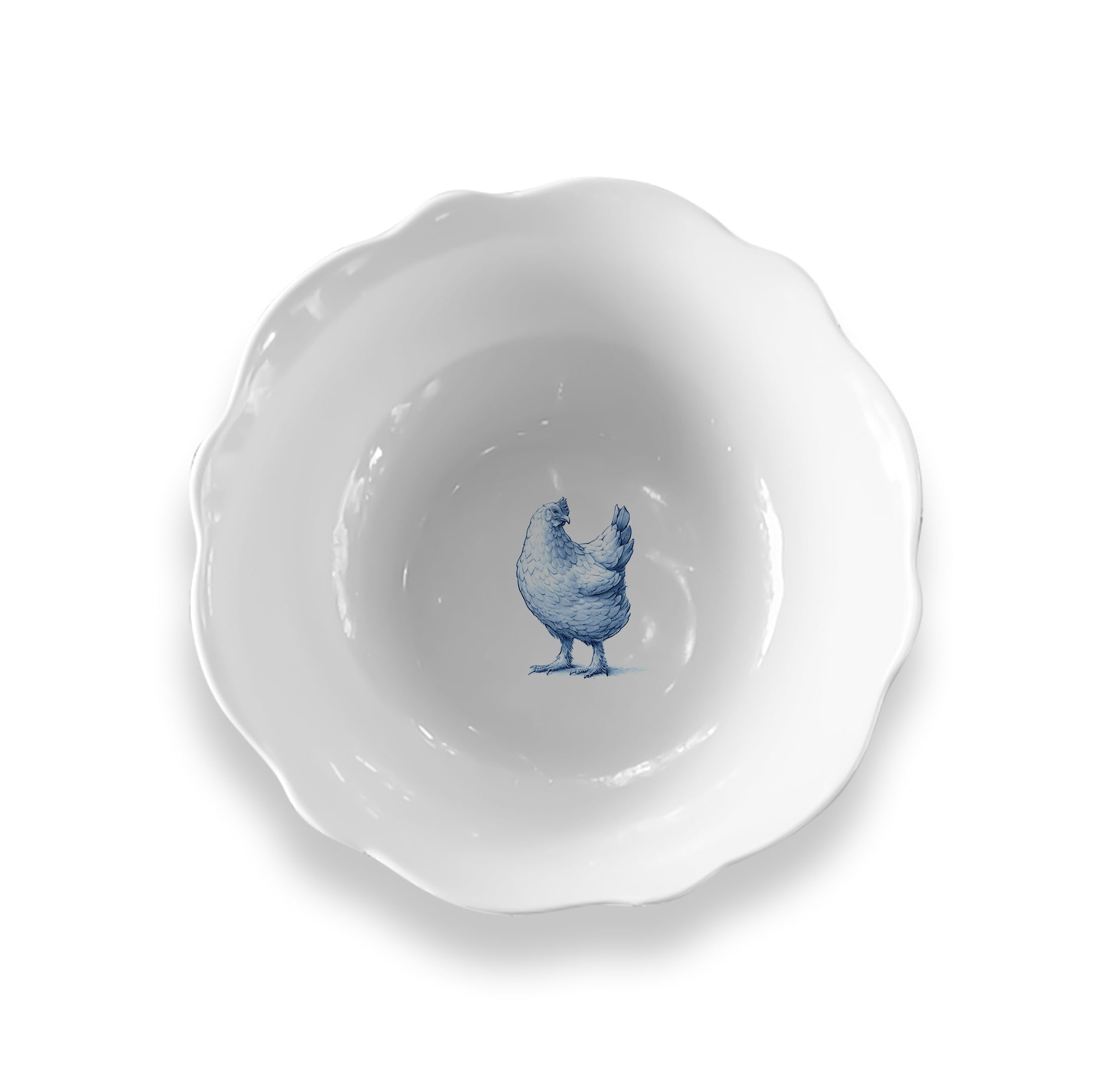 Salad Bowls Set of 4Blue