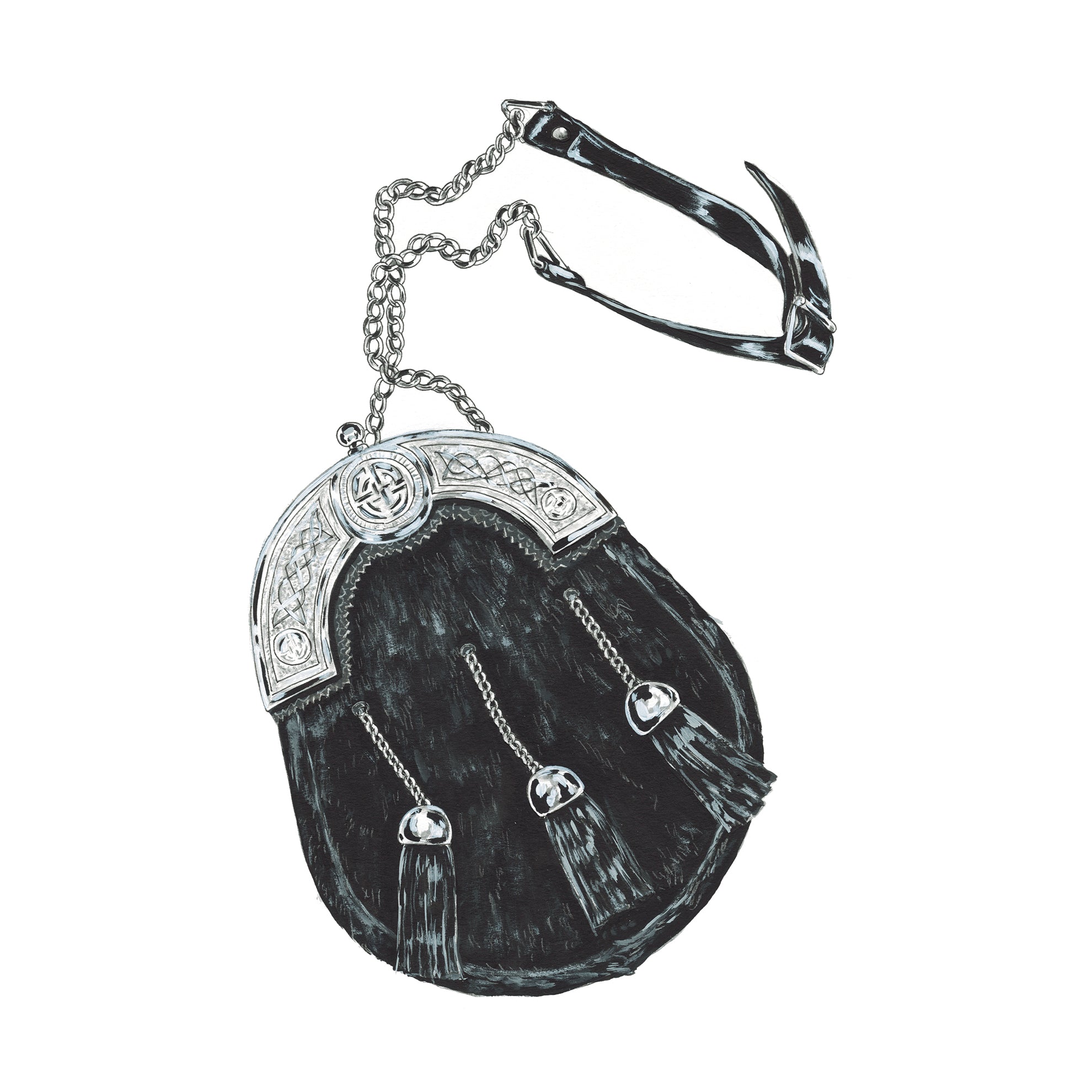 Scottish SporranBlack