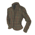 Scottish Wool JacketGreen Raspberry Plaid