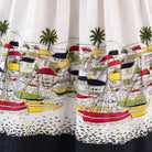 Seascape Fit and Flare DressBlack White