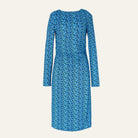 Secret Keeper DressBlue Green Floral