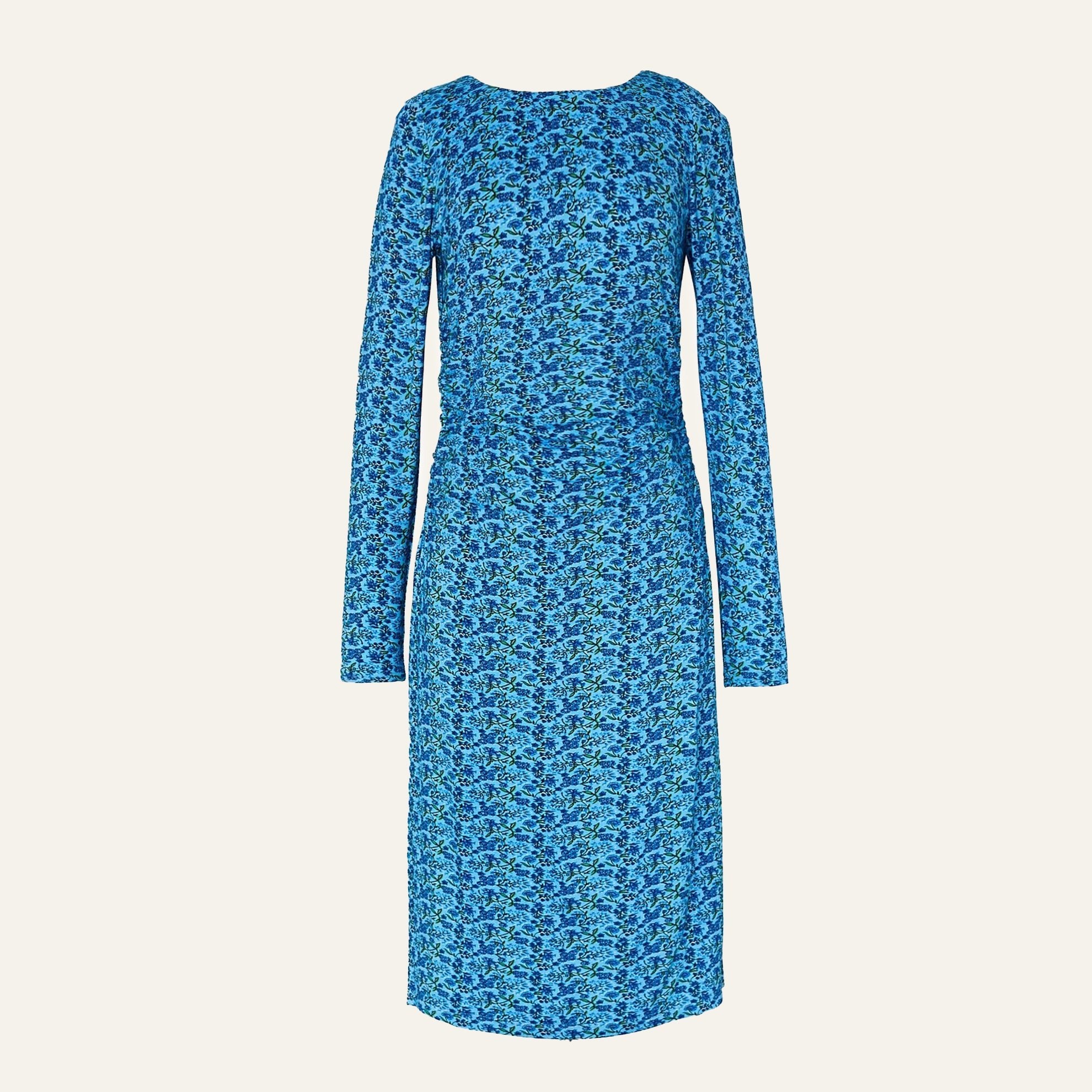 Secret Keeper DressBlue Green Floral