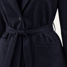 Self - Tie Wool BlazerNavy