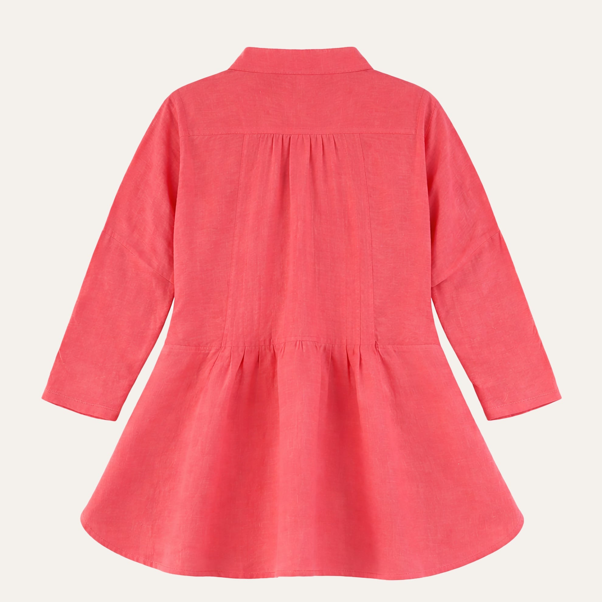 Sensible Jersey Knit Linen BlouseWatermelon