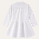 Sensible Jersey Knit Linen BlouseWhite