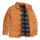 Shawl Collar Suede JacketCamel