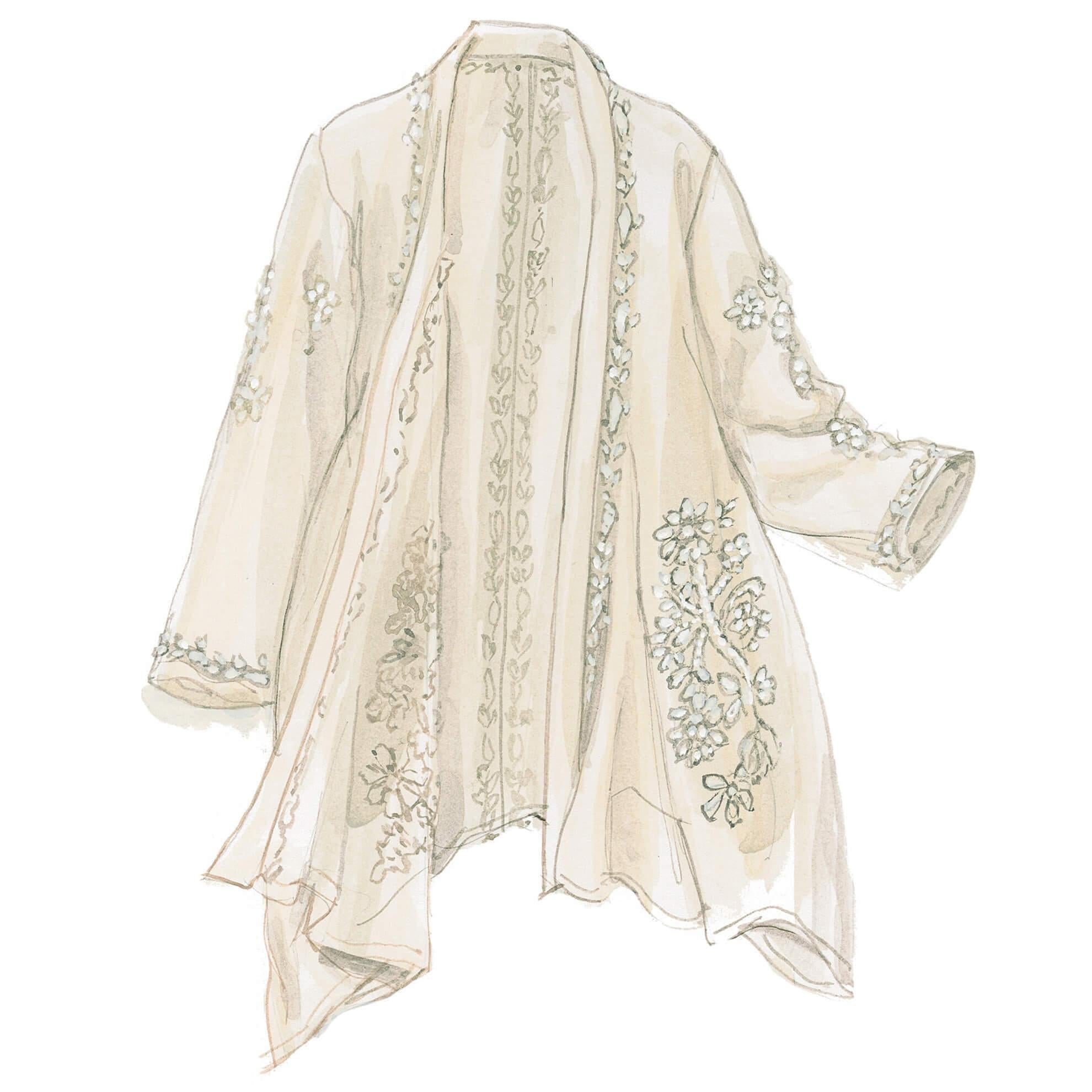 Sheer Embroidered Jacket – The J. Peterman Company