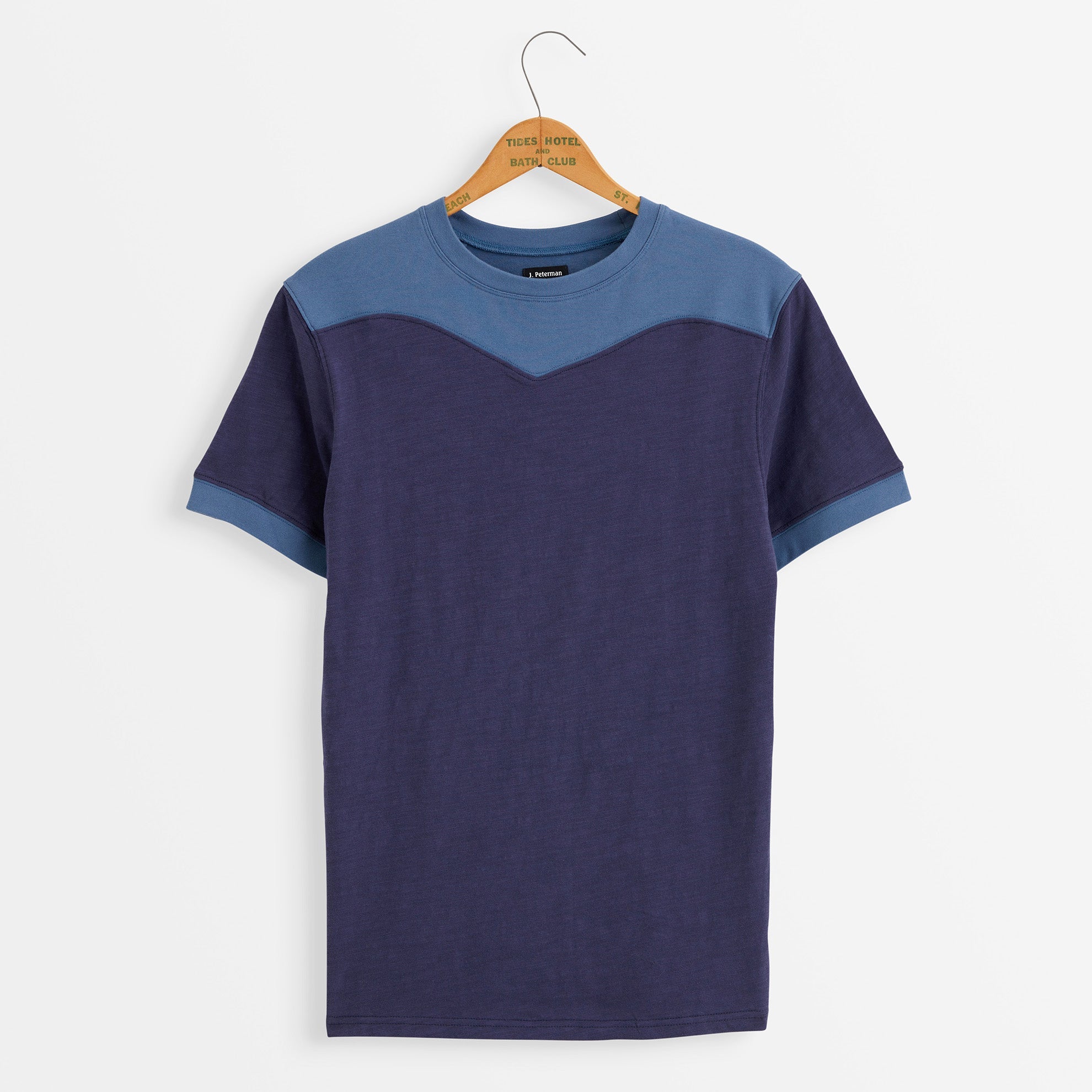 Short Sleeve 1920's Athletic TeeBlue Navy